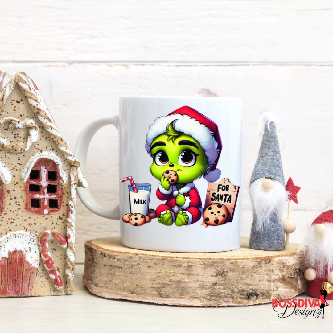 Baby Grinch Coffee Mug for Sale by LivChrisDesigns