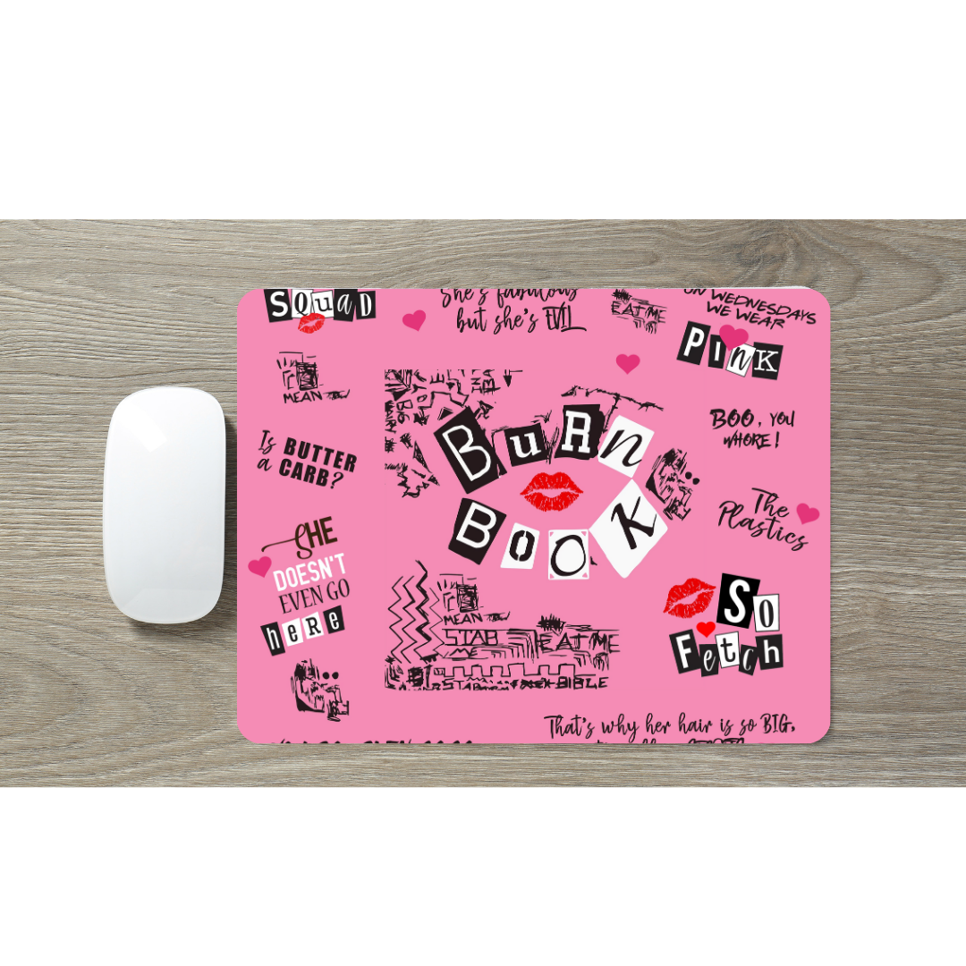 Burn Book Mousepad