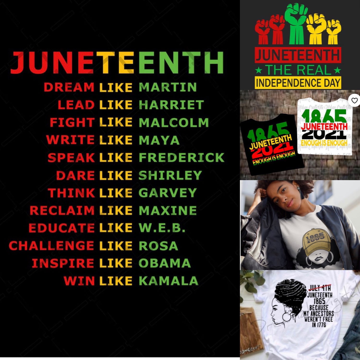 JUNETEENTH TEES