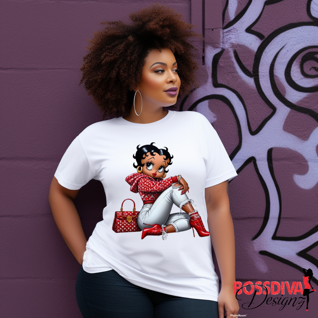 Red Bougie Betty Tee