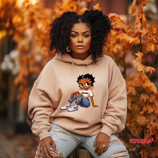 Melanin Betty Hoodie