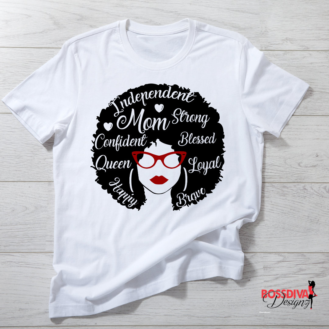 Afro Mom Tee