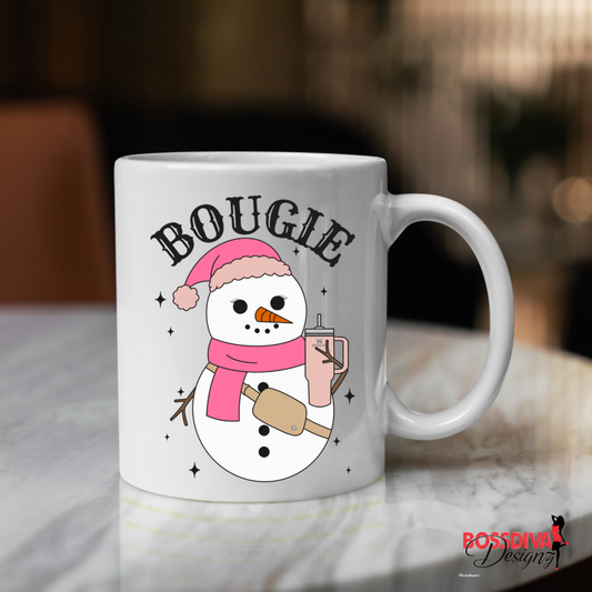 Bougie Snowman Mug