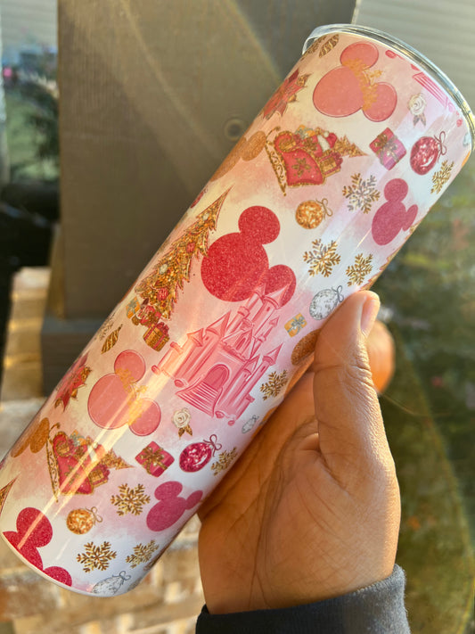 Pink Castle Tumbler