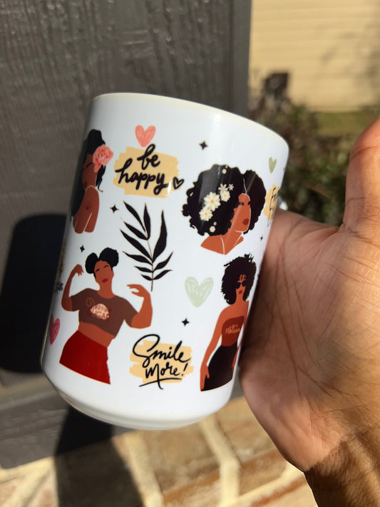 Brown Girl Mug