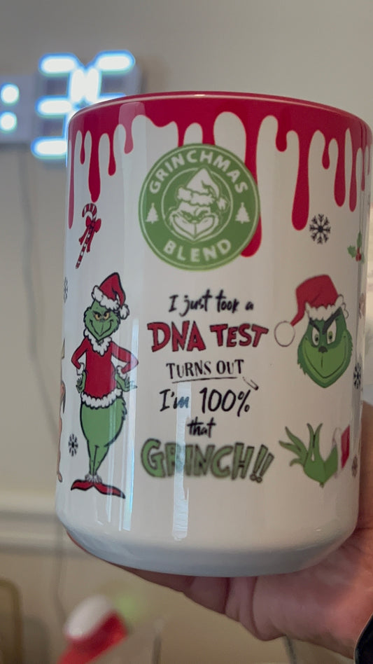 Grinch DNA Mug