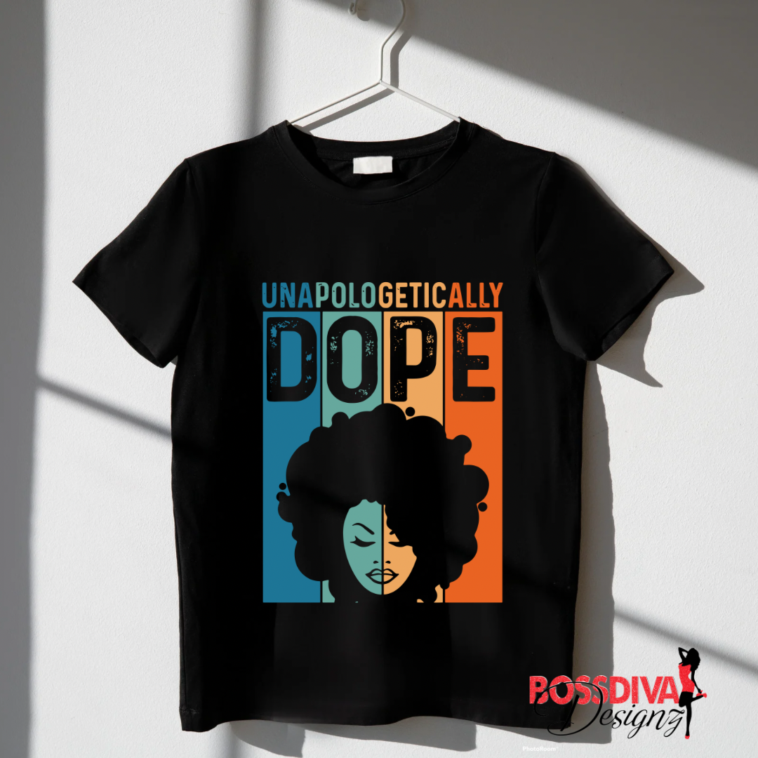 Unapologetically Dope Queen Tee