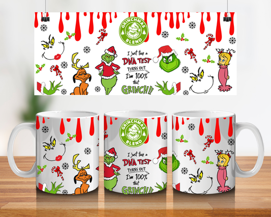 Grinch DNA Mug