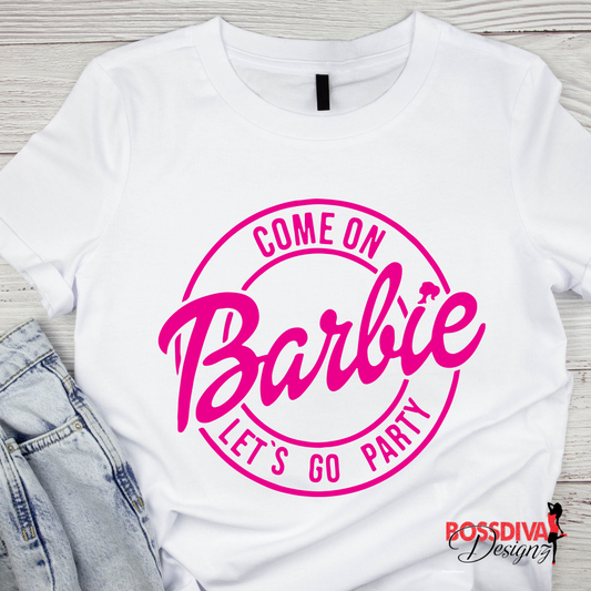 Barbie Party Tee