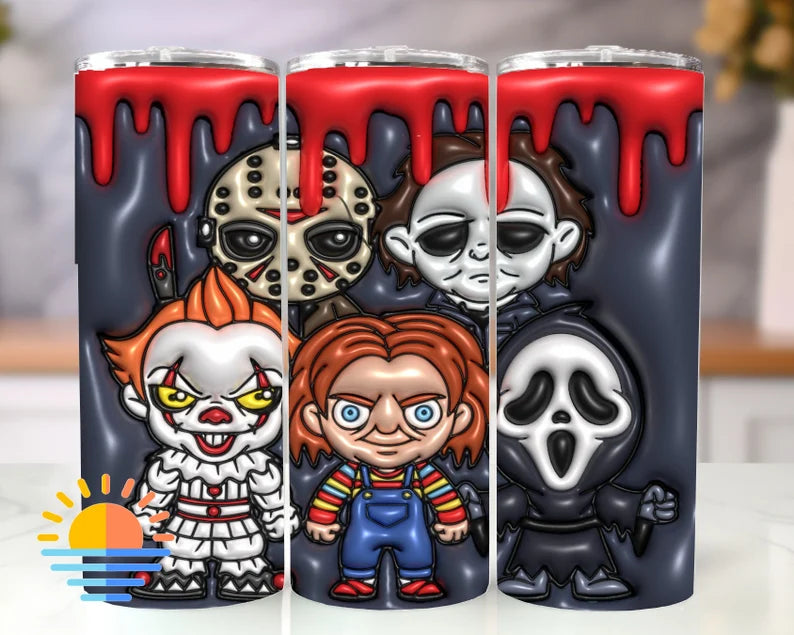 Horror Kids Tumbler