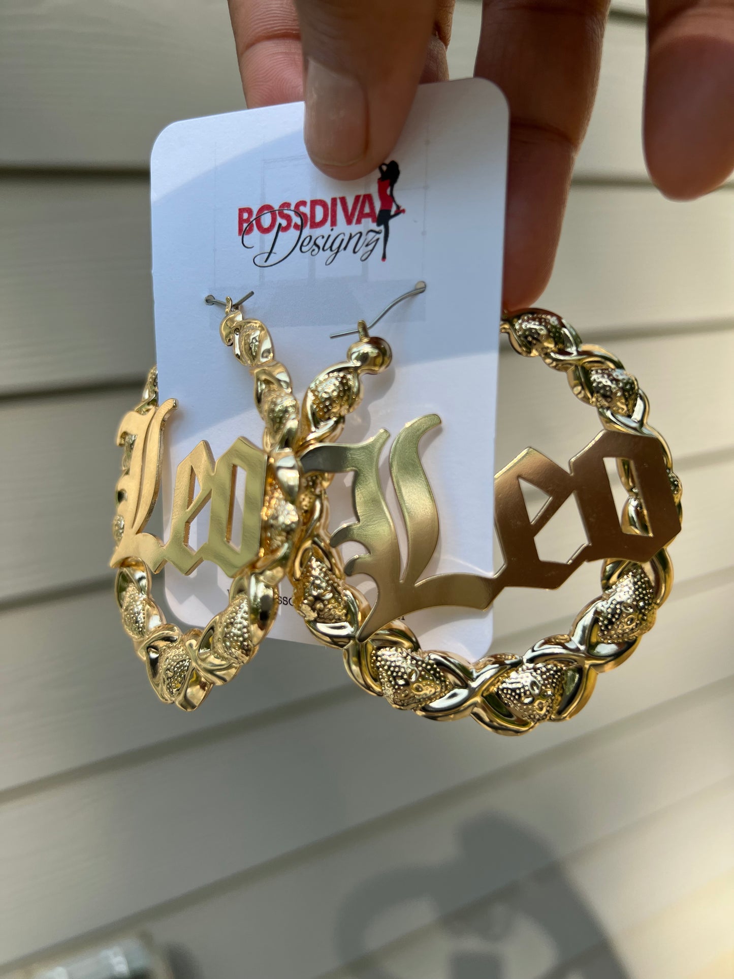 Zodiac Hoop Earrings