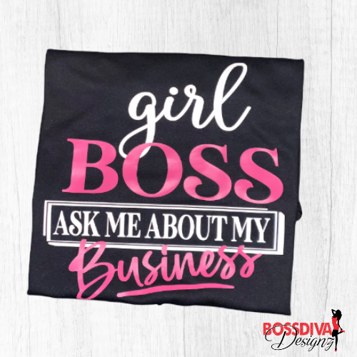 Ask Me about My Biz Tee