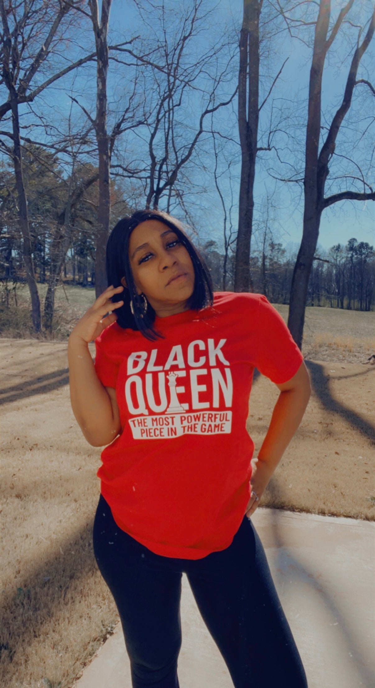 Black Queen Tee (WOMEN)
